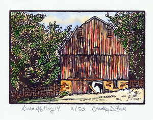 Barn off Hwy 14