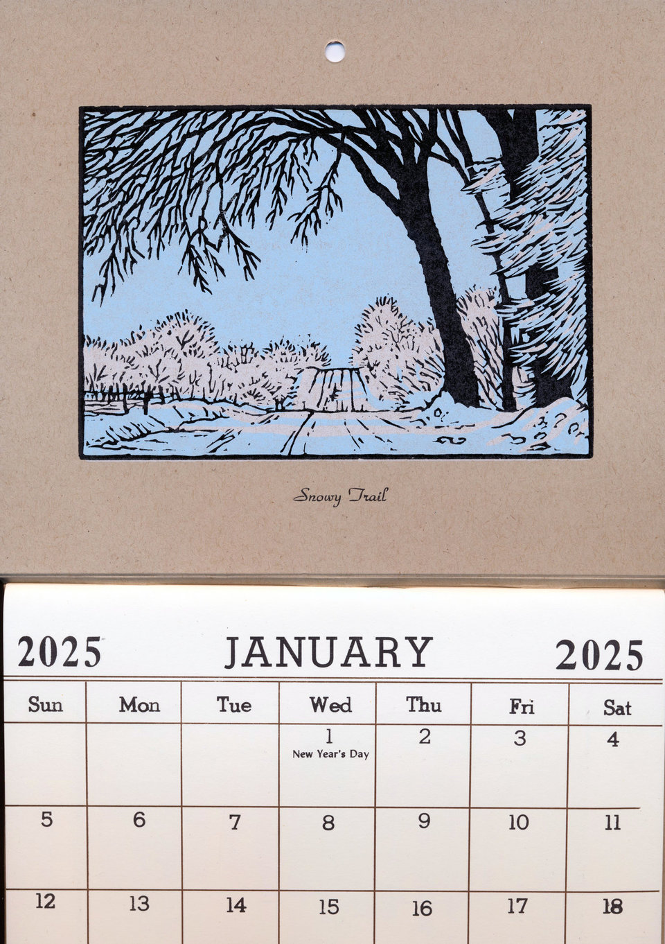 2025 Calendar