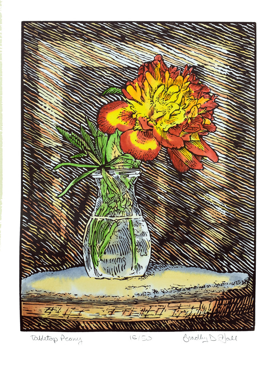 Tabletop Peony